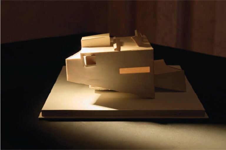Maqueta en Cartulina, Proyecto de Ejecución, Estudio SdO | POLIGHT